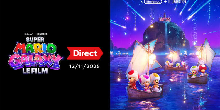 Un Nintendo Direct annoncé pour Super Mario Galaxy Le Film
