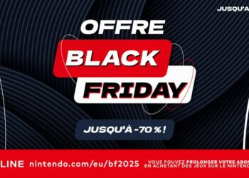 Nintendo lance ses offres Black Friday : des réductions jusqu’au 30 novembre sur Switch et Switch 2