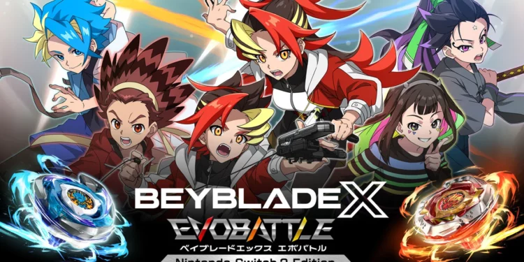 Beyblade X: EVOBATTLE Switch 2 Edition disponible aujourd’hui au Japon