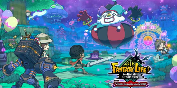 Fantasy Life i : Level-5 promet le DLC gratuit « The Sinister Broker Bazario&rsquo;s Schemes » autour de Noël sur Switch 2