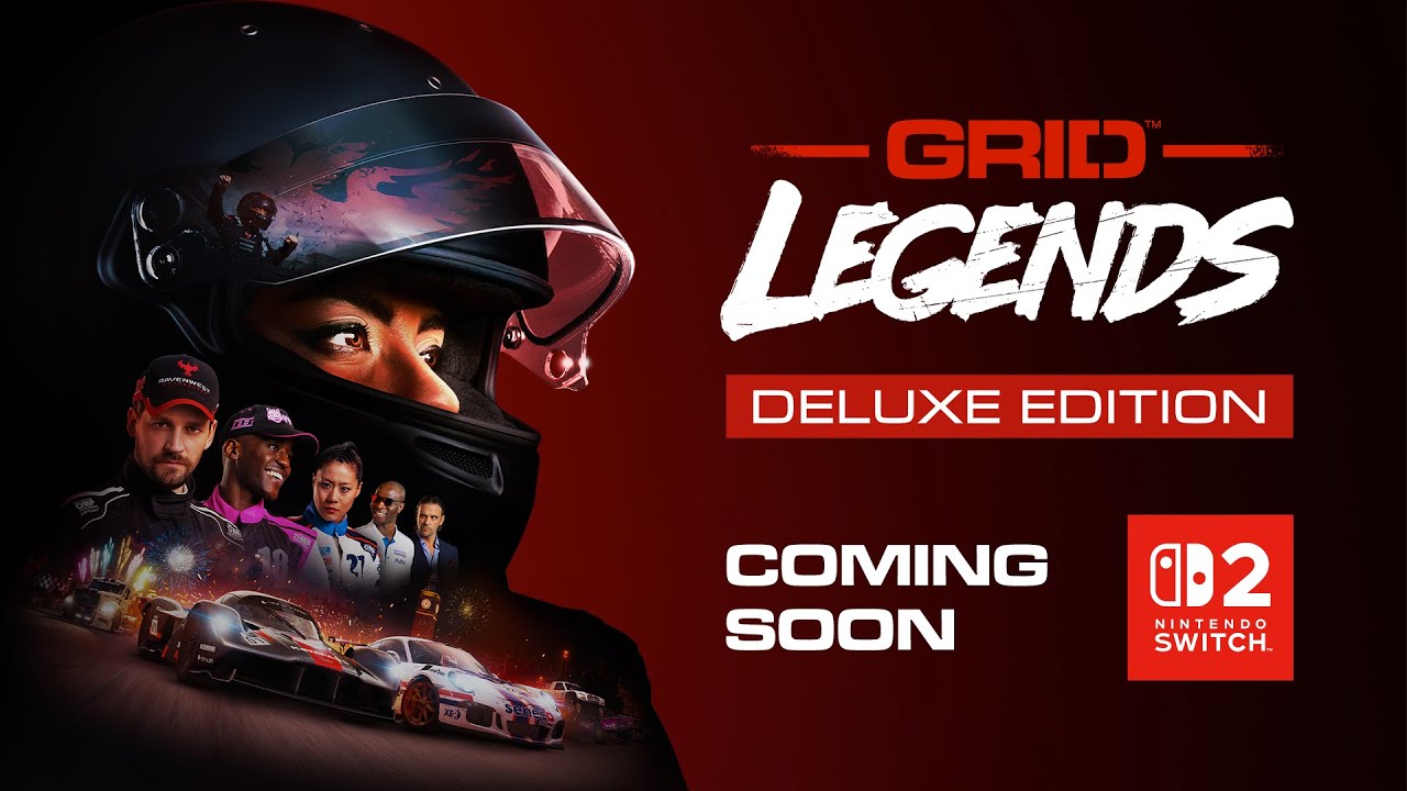 GRID Legends : Édition Deluxe à la fin du mois sur Switch 2