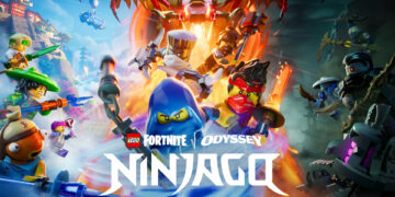 NINJAGO : L’ascension des ninjas débarque dans LEGO Fortnite Odyssey le 11 décembre