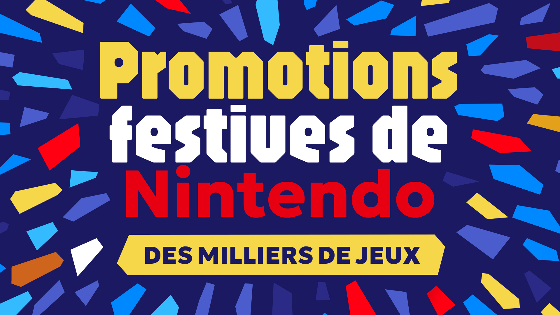 Nintendo lance les promotions de Noel sur l’eShop Nintendo Switch et Switch 2