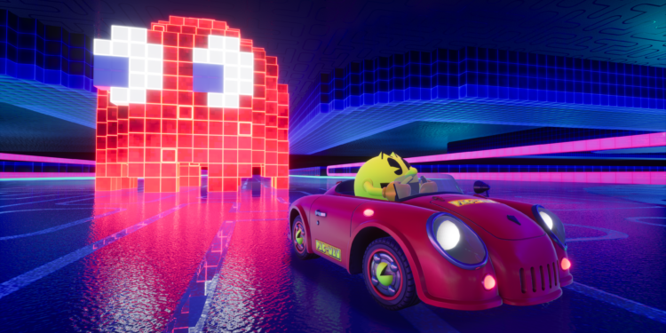 Le pack PAC-MAN officiellement disponible dans Sonic Racing: CrossWorlds