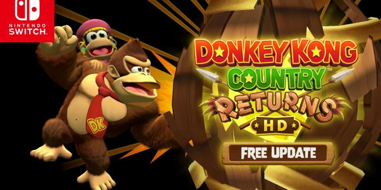 Un patch Switch 2 pour Donkey Kong Country Returns HD avec plein de surprises !