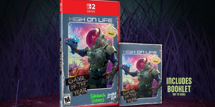 High On Life sera la première sortie physique Switch 2 de Limited Run Games (complet, pas de Game-Key Card)