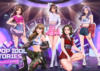 Créez votre groupe et menez-le à la gloire dans K-Pop Idol Stories: Road to Debut