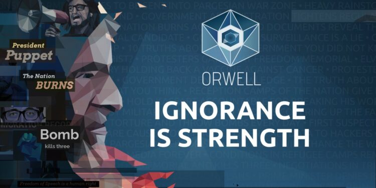 Orwell: Ignorance is Strength