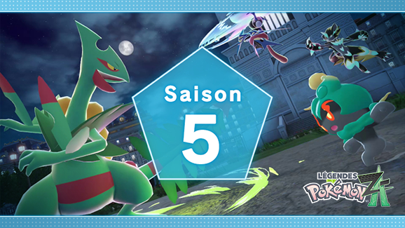 Remportez une Jungkite lors de la saison 5 des combats classés de Légendes Pokémon : Z‑A