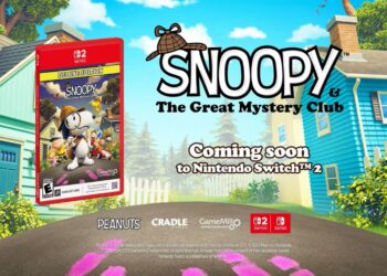 Snoopy & The Great Mystery Club arrive sur Switch 2 le 17 mars