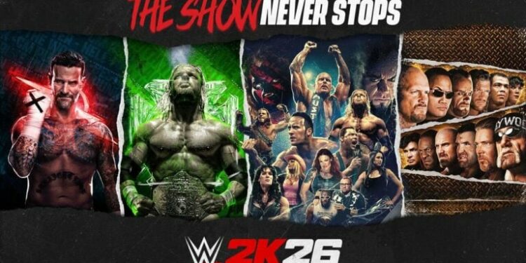 WWE 2K26 sort le 6 mars 2026 avec CM Punk en vedette et des fonctionnalités exclusives à la Switch 2