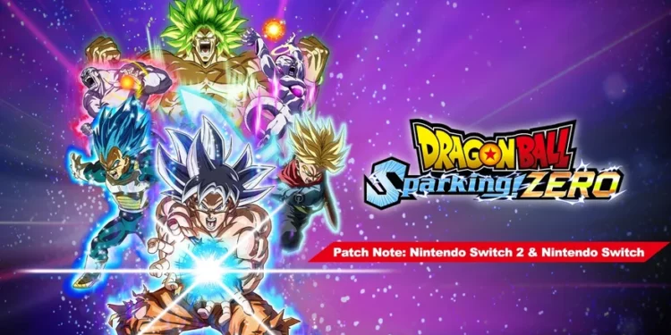 La mise à jour de Dragon Ball: Sparking Zero pour Nintendo Switch 2 et Switch sort demain