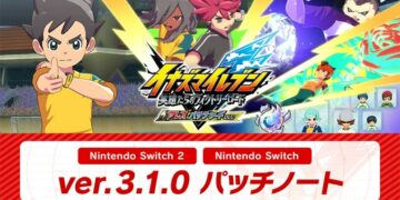 Inazuma Eleven: Victory Road reçoit la mise à jour ver.3.1.0 sur Nintendo Switch 2 et Switch