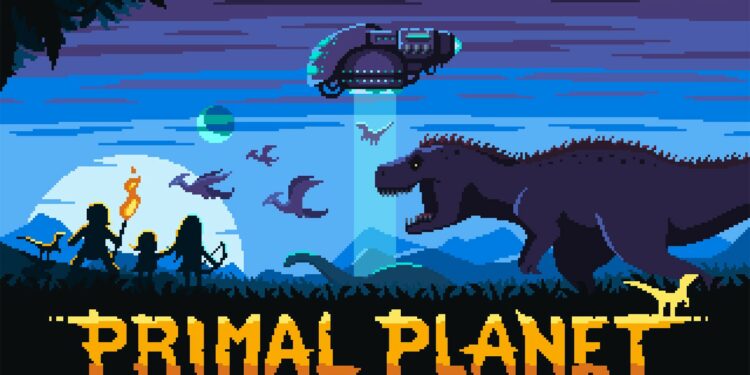 Primal Planet, le Metroidvania préhistorique pixel-art, débarque sur Nintendo Switch le 26 mars