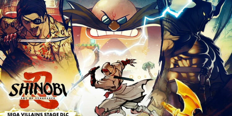 Le DLC Niveau Méchants SEGA de SHINOBI: Art of Vengeance arrive le 3 avril, accompagné d&rsquo;une mise à jour gratuite