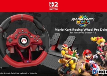 HORI dévoile un volant Mario Kart World pour Switch 2 : précommandes ouvertes