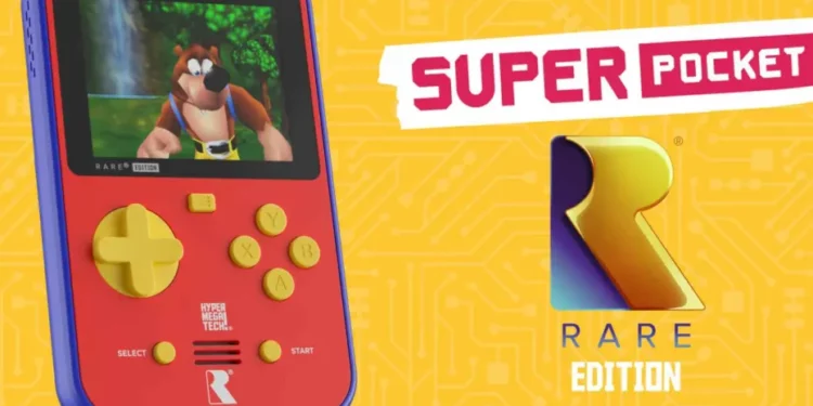 Evercade dévoile la Super Pocket Rare Edition avec Banjo-Kazooie et Conker