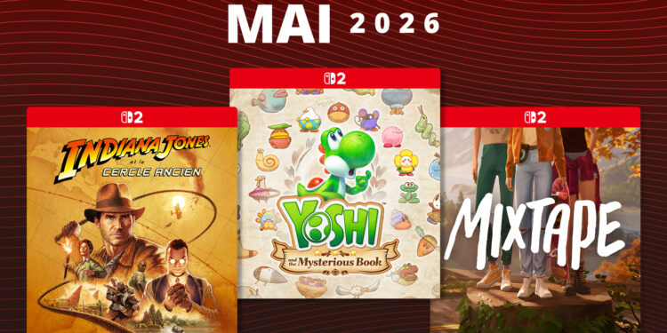 Les sorties Nintendo Switch et Switch 2 à ne pas rater en mai 2026