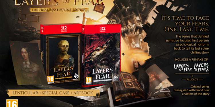 Layers of Fear : The Final Masterpiece Edition en version physique complète sur Nintendo Switch 2
