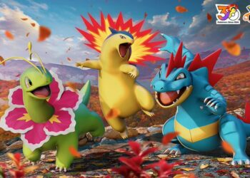 Pokémon UNITE accueille Méganium, Typhlosion et Aligatueur