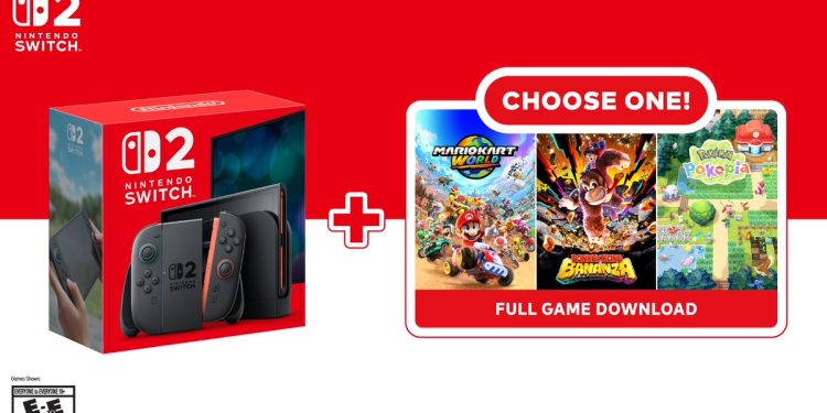 Nintendo Switch 2 : nouveau bundle « Choose Your Game » disponible dès début juin aux USA