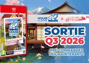 House Flipper 2 arrive sur Nintendo Switch 2 dans une édition physique incluant le DLC « Sakura »