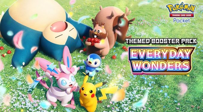 Nouveau booster thématique du JCC Pokémon Pocket, Jours Heureux, disponible à partir du 30 juin