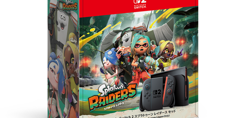 Nouveau bundle Nintendo Switch 2 : Splatoon Raiders disponible au Japon dès le 23 juillet