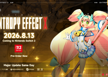 BlazBlue Entropy Effect X sur Nintendo Switch 2 annoncé pour le 13 août