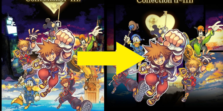 KINGDOM HEARTS Collection [I～III] : Square reconfirme ne pas avoir utilisé l&rsquo;IA pour la cover