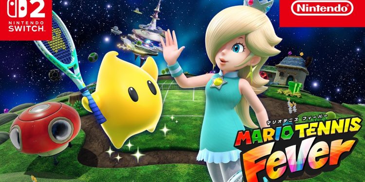 Mario Tennis Fever : la mise à jour 1.1.0 ajoute une nouvelle raquette et un terrain inspiré de Super Mario Galaxy