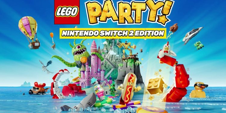 LEGO Party disponible sur Nintendo Switch 2 avec upgrade gratuit et Update 1.6