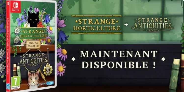 Strange Horticulture et Strange Antiquities, maintenant disponible en double pack physique sur Nintendo Switch