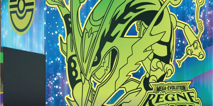 La nouvelle extension du JCC Pokémon Méga-Évolution – Règne Delta marque le grand retour de Méga-Rayquaza-ex