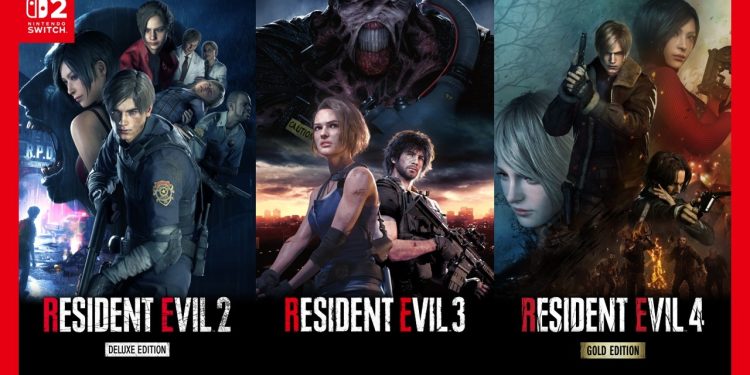Switch 2 : premières vidéos pour Resident Evil 2, 3, 4 et Monster Hunter Wilds