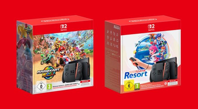 Nintendo of Europe annonce la sortie de trois packs Nintendo Switch et Switch 2 le 29 octobre pour compléter son offre de fin d’année