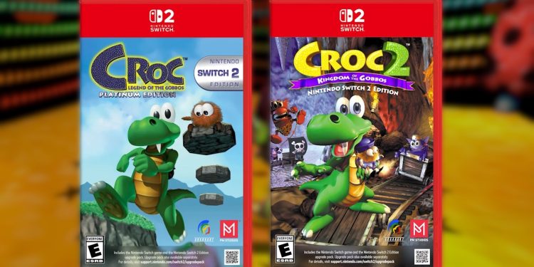 Croc 1 et 2: des versions physiques complète sur Switch 2