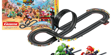 Mario Kart World débarque sur les circuits Carrera avec 5 nouveautés avec Mario et Yoshi