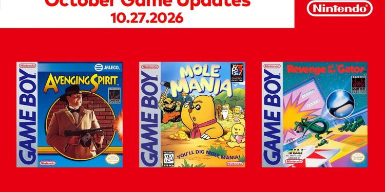 Nintendo Switch Online : trois jeux Game Boy rejoignent le catalogue le 27 octobre 2026